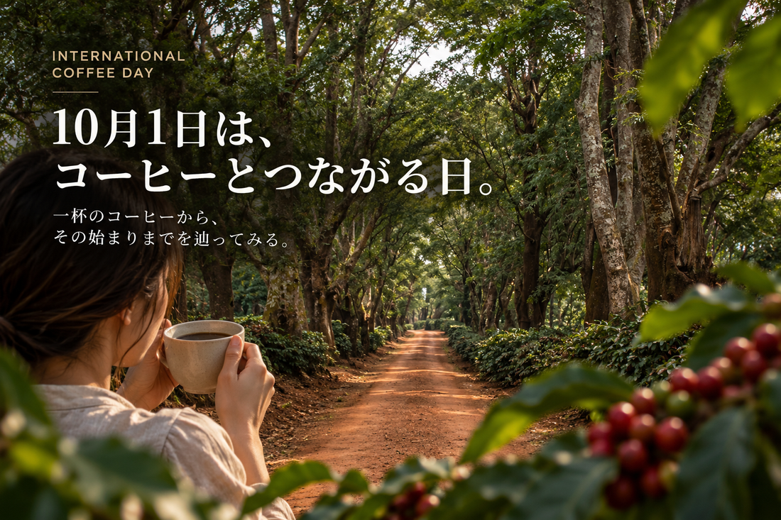 10月1日は、コーヒーとつながる日。